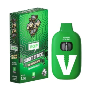 TT x VOP SUNSET STRUDEL HYBRID - THC PENS UK